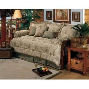  Palm Grove 5 Piece Daybed Set Green