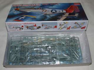 72 P 51C MUSTANG  RED TAILS  WITH GROUND VEHICLE  