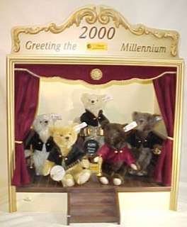 Steiff Teddy Bear 2000 Millenium Band Limited Edition  