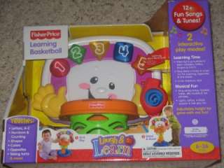 New FISHER PRICE Laugh and Learn Learning Basketball Baby Toddler Toy 