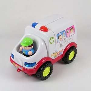   driving the ambulance with universal music pull toys Toys & Games