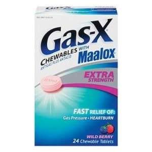  Gas X Extra Strength With Maalox Chewable Tablets Wild 