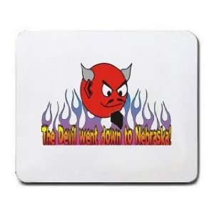  The Devil went down to Nebraska Mousepad