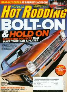 2007 Popular Hot Rodding 66 Chevy Nova SS Big Block  