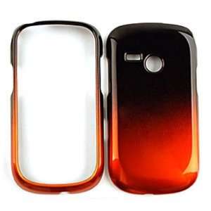  LG Saber UN200 Two Tones, Black and Orange Hard Case/Cover 