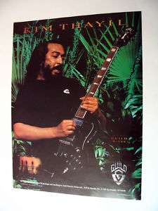 Guild S 100 Guitar Kim Thayil Soundgarden 1996 print Ad  