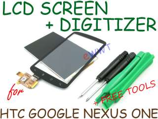 Replacement Full LCD Display w/ Touch Screen Set+Tools for HTC Nexus 