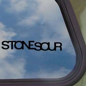  Stone Sour Black Decal Metal Rock Band Truck Window 