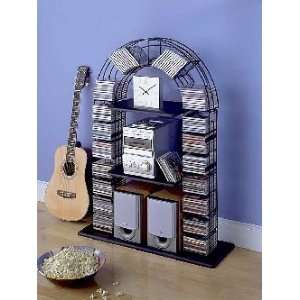 Southern Enterprises Jukebox Stereo CD Storage Unit 