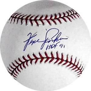 Fergie Jenkins Autographed Rawlings MLB Baseball with HOF 91 