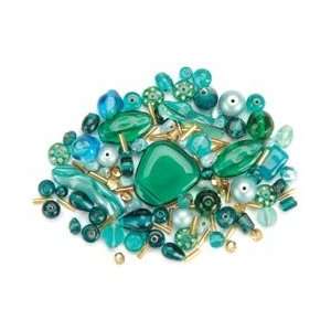 Jesse James Dress It Up Beads Variety Pack 28 Grams/Pkg Ocean Blue 