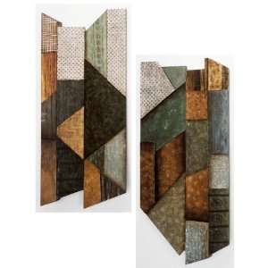  Textured Wooden Wall Decor   multi dimensional abstract 