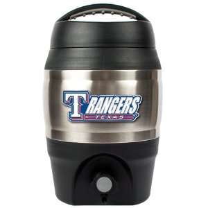  Texas Rangers 1 Gallon MLB Team Logo Tailgate Keg Sports 