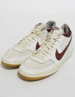Vintage 80s Nike CHALLENGE COURT McEnroe TENNIS Shoes SNEAKERS 9 F3 