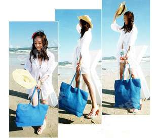NEW Fashion Straw Summer Beach Tote Big Shoulder Bag  
