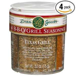 Dean Jacobs 4 B B Q/Grill Seasonings Grocery & Gourmet Food