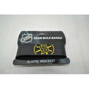  Boston Bruins NHL extra wide 1 bulky Bandz bracelet **NEW 