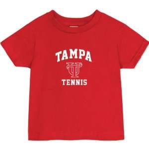    Tampa Spartans Red Baby Tennis Arch T Shirt