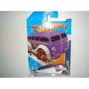  2011 Hot Wheels HW City Works Low Flow Purple/White #176 