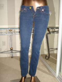 172 AUTHENTIC WOMENS TRUE RELIGION BILLY JEANS SIZE 27  