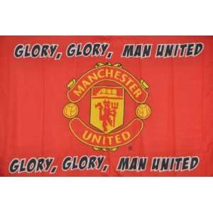 Manchester United   Official Glory, Glory Team Flag  