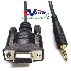   Cable, VasterSKU  20213, DB 9 female to Stereo 2.5mm Plug Cable