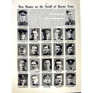  1915 WORLD WAR COMMANDER MAX HORTON FRANCIS HILL VENN 
