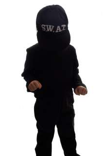 Halloween Swat Team Costume Police Boys Medium Cop Law Enforcement New 