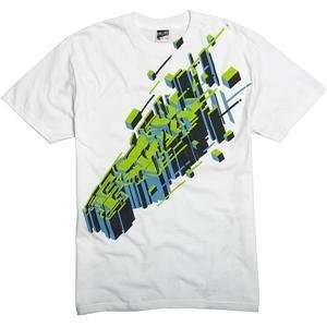  Fox Racing Tectonic Short Sleeve T Shirt   Large/White 
