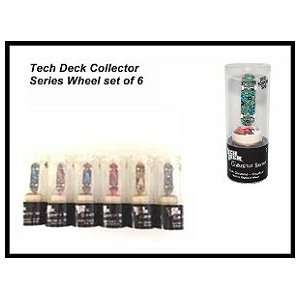  Tech Deck Collector Series Wheel set of 6 