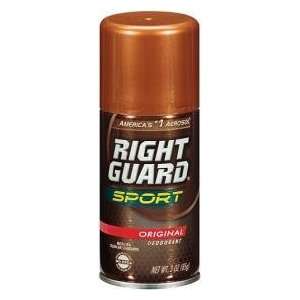  Right Guard Sport Deodorant Spray Original Scent 3oz 
