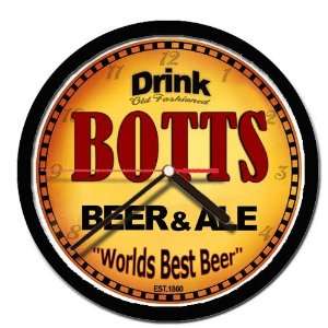  BOTTS beer and ale cerveza wall clock 