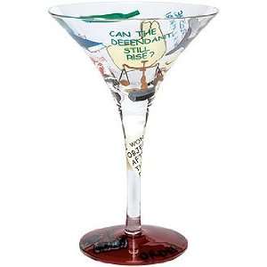 Lolita Lawyer tini Love My Martini Glass