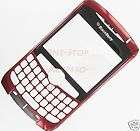 oem red at t blackberry curve 8310 8300 8320 faceplate returns 