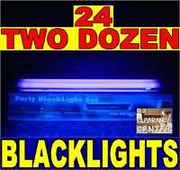 LOT 24 Blacklights 24 bulb/fixture UV Light WHOLESALE  