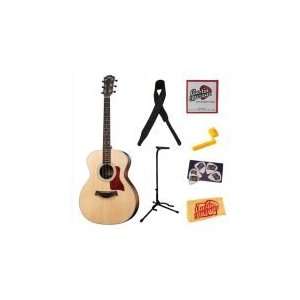 Taylor 214 Grand Auditorium Acoustic Guitar Bundle with 