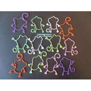   Monkey Glow in the Dark Silly Bands (12 Pack) Toys & Games