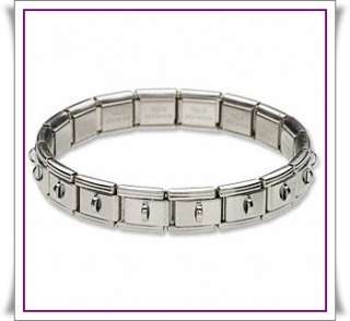 LOT 10 Stainless Steel CHA CHA Expansion Bracelets 9mm Single Loop to 