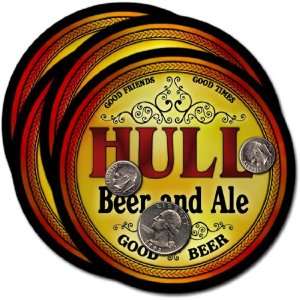  Hull , WI Beer & Ale Coasters   4pk 