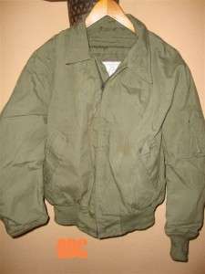 US Army Military Surplus CVC Tankers Flame Resistant OD Green Jacket 