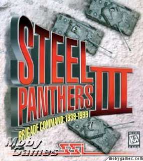 Steel Panthers III 3 Brigade Command PC CD tank game  