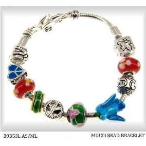   Style Bracelets Peace Symbols & Designs B9353LAS/ML