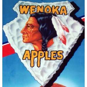 Apple Picking Time Wenoka Apples Poster,1940s Everything 