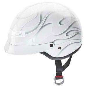  Z1R Nomad Flames Helmet   2X Large/White Ghost Flames Automotive