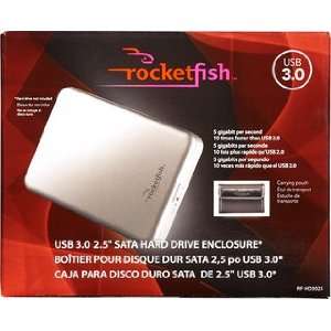 Rocketfish USB 3.0 2.5 SATA Hard Drive Enclosure RF HD3025 