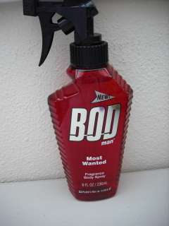 NEW SCENT MOST WANTED Body Mist Spray*Bod Man*Parfums de Coeur*GREAT 