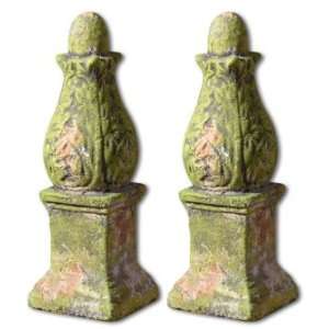   Other Accessories and Clocks Marian Finials, Set/2 Furniture & Decor