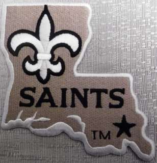 NFL Football NEW ORLEANS SAINTS Logo Crest Symbol Embroidered PATCH 