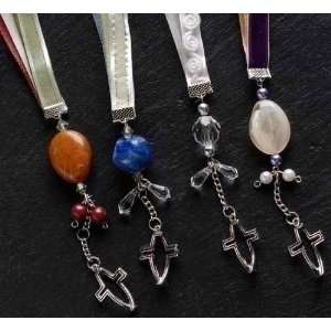  Dimensions of Christ Bookmarks with Ichthus Charms 12