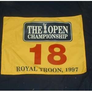  1997 British Open Pin Flag Royal Troon